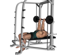 Barbell Press - Smith Flat Reverse Guillotine